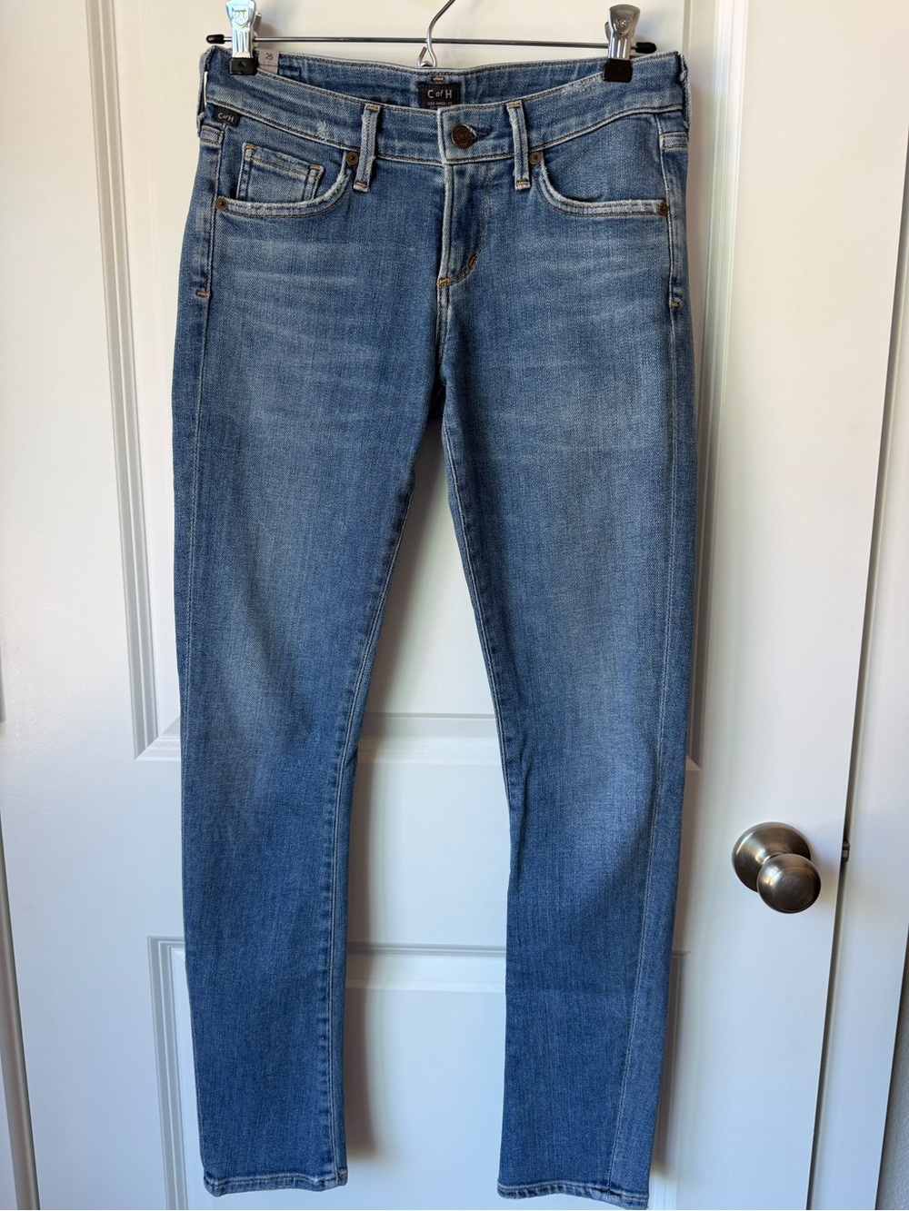 Citizens Of Humanity Skinny Jeans in Light Blue Denim